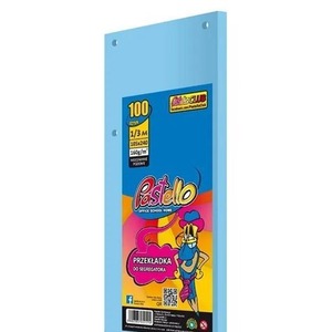 Przekładka do segregatora 1/3 A4 100K IT120 nieb