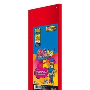 Przekładka do segregatora 1/3 A4 100K IT250 czerw