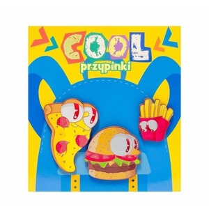 Przypinka cool. Frytki