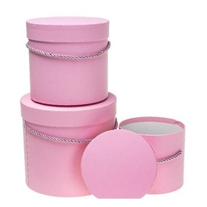 Pudełko Flower Box 3szt jasnoróżowy ROZETTE