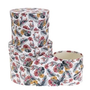 Pudełko Flower Box 3szt kwiaty ROZETTE