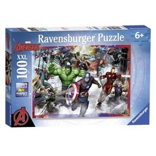Puzzle 100 Avengers Zgromadzenie XXL