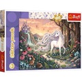 Puzzle 100 Glitter Tęczowy blask Jednorożca 16612