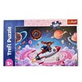 Puzzle 100 Jamnik na rakiecie