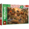 Puzzle 100 Przyjaciele ze Wsi 16609