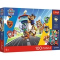 Puzzle 100 Trefl Premium Plus Kids Psia Przygoda Viacom Paw Patrol  16550