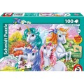 Puzzle 100 Zdjęcie jednorożców