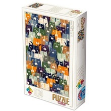 Puzzle 1000 Andrea Kurti, Koty