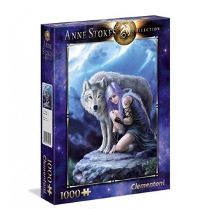 Puzzle 1000 Anne Stokes- Opiekun