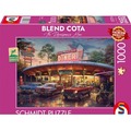 Puzzle 1000 Blend Cota Amerykańska restauracja