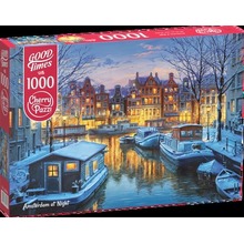 Puzzle 1000 Cherry Pazzi Amsterdam at Night 30264