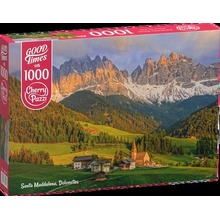 Puzzle 1000 Cherry Pazzi Santa Maddalena Dolomites