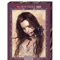 Puzzle 1000 Czarna róża, Frances Victoria