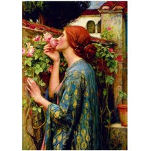 Puzzle 1000 Dusza róży, John William Waterhouse