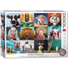 Puzzle 1000 Funny Animals by Lucia Heffernan 6000-5524
