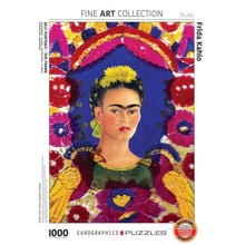 Puzzle 1000 Kahlo Self Portrait with Birds 6000-5425
