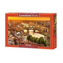 Puzzle 1000 Mosty Florencji CASTOR