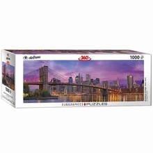 Puzzle 1000 panoramic Brooklyn Bridge New York 6010-5301