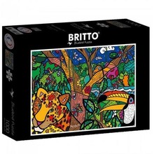 Puzzle 1000 Romero Britto, Rajska puszcza