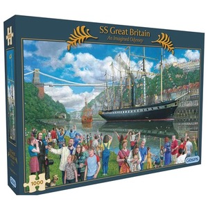Puzzle 1000 Statek SS Great Britain 113718