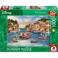 Puzzle 1000 T.Kinkade PQ Myszka Miki & Minnie Wakacje we Włoszech Disney 114003