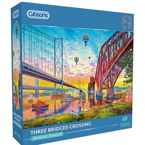 Puzzle 1000 Trzy mosty Szkocja 113721