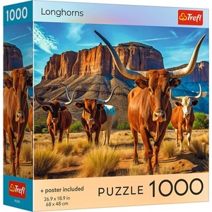 Puzzle 1000  USA Collection Longhorns