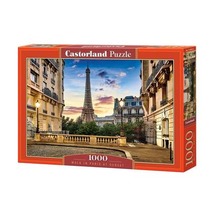 Puzzle 1000 Walk in Paris at Sunset CASTOR
