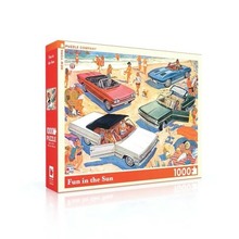 Puzzle 1000 Zabawa na plaży, General Motors