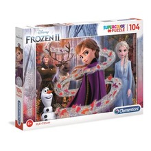 Puzzle 104 Brokat Frozen 2 Glitter