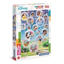Puzzle 104 Super kolor Disney classic