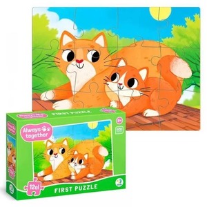 Puzzle 12 Zawsze razem. Koty