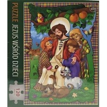 Puzzle 120 - Jezus wśród dzieci