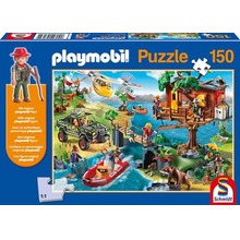 Puzzle 150 Playmobil Domek na drzewie + figurka G3