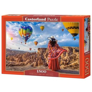 Puzzle 1500 Admiration of colors CASTOR