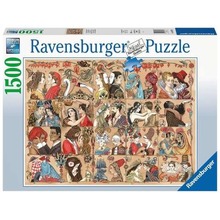 Puzzle 1500 Historia miłości