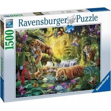 Puzzle 1500 Spokojne tygrysy