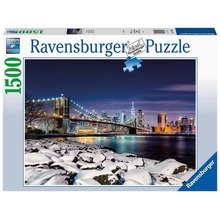 Puzzle 1500 Zima w Nowym Jorku