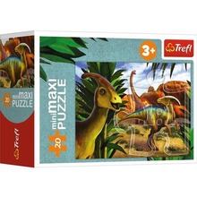 Puzzle 20 miniMaxi Poznaj świat dinozaurów 2 TREFL