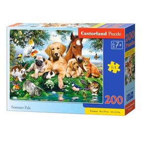 Puzzle 200 Summer Pals CASTOR