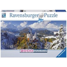 Puzzle 2000 Zamek Neuschwanstein Panorama