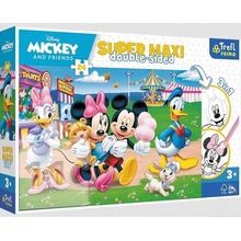 Puzzle 24 Super Maxi Mickey w wesołym miasteczku