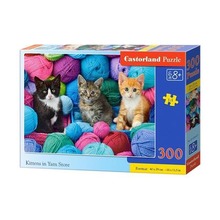 Puzzle 300 Kittens in Yarn Store CASTOR