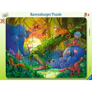 Puzzle 36 Jungle Frame