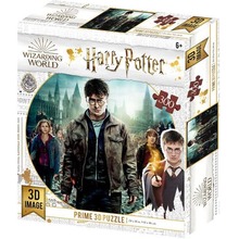 Puzzle 3D 300 magiczne Harry Potter Złota Trójka