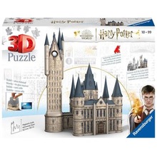 Puzzle 3D 540 Budynki: Zamek Hogwarts Wieża