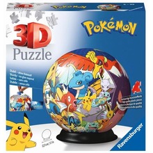 Puzzle 3D 72 Kula Pokemon