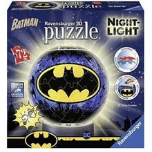 Puzzle 3D 72 Świecąca Kula: Batman