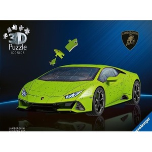 Puzzle 3D Lamborghini Huracn EVO-Verde