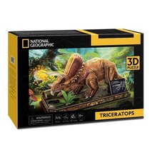Puzzle 3D National Geographic Triceratops